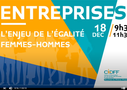 Entreprises : l’enjeu de l’égalité femmes hommes | Replay webinaire du CIDFF