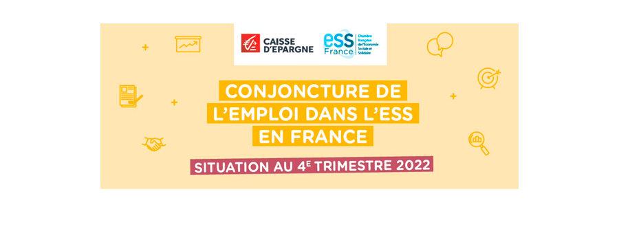 Conjoncture de l’emploi dans l’ESS 4e trimestre 2022 | ESS France