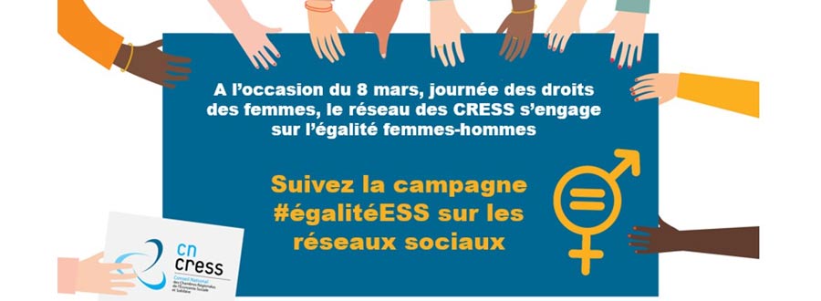 Quand le réseau des CRESS s'engage pour l'égalité femmes-hommes 