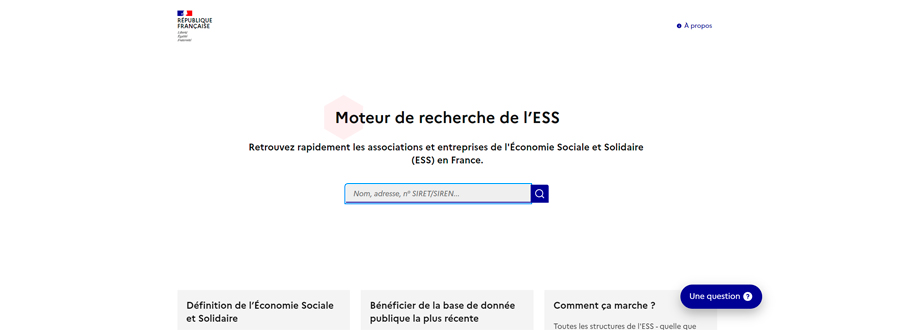 L’annuaire des entreprises de l’économie sociale et solidaire