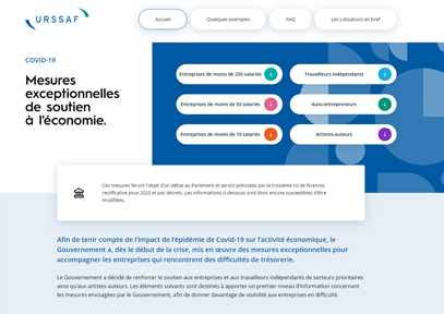 L’Urssaf lance un mini-site sur les nouvelles mesures d’exonération