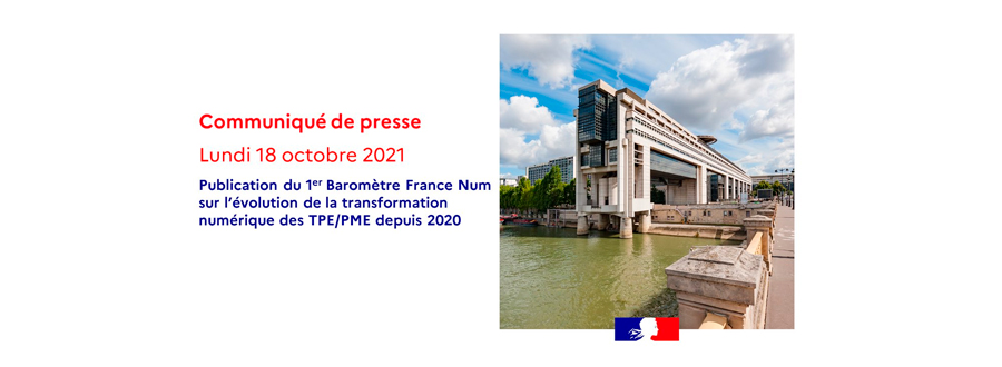 Baromètre France Num 2021 : le numérique dans les entreprises