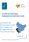 Évolution de l’économie sociale et solidaire sur l’ agglomération du Pays de Grasse | 2021