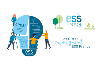 Les CRESS rejoignent ESS France au 1er juillet 2020