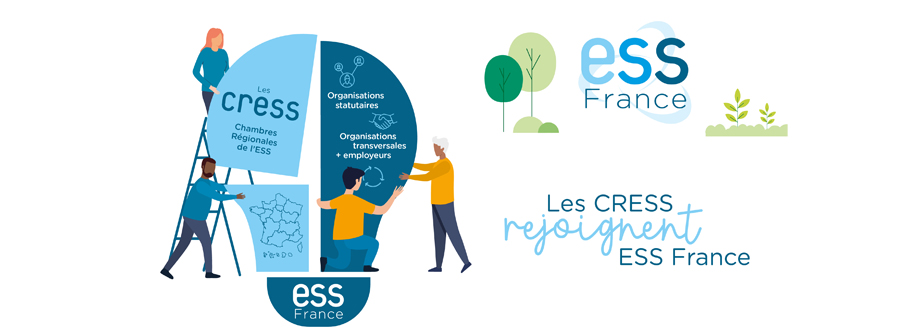 Les CRESS rejoignent ESS France au 1er juillet 2020