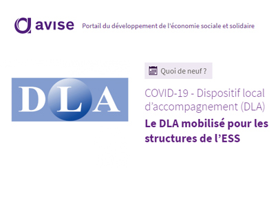 Covid-19 - le Dispositif local d’accompagnement (DLA) mobilisé pour les entreprises de l’ESS | Avise