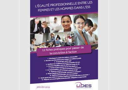 guide de l'UDES :  égalité professionnelle entre les femmes et les hommes dans l'ESS