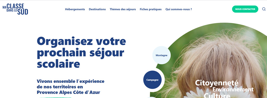 L’UNAT Provence Alpes Côte d’Azur lance une plateforme numérique pour organiser des séjours scolaires