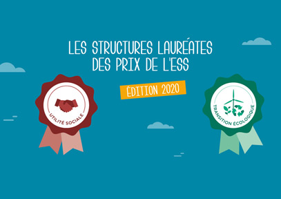 Les résultats et lauréats des Prix ESS 2020 | ESS France et le réseau des CRESS