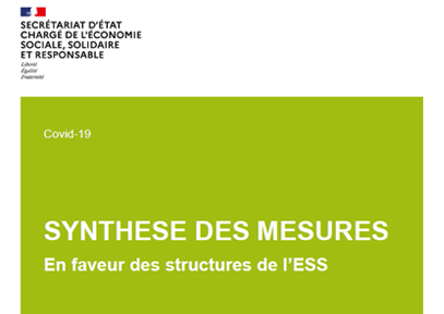 Covid-19 | La synthèse des mesures en faveur des entreprises de l’ESS